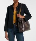 Saint Laurent Waffle-knit wool cardigan