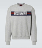 Gucci Gucci Web cotton jersey sweatshirt