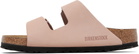 Birkenstock Pink Regular Arizona Soft Footbed Sandals