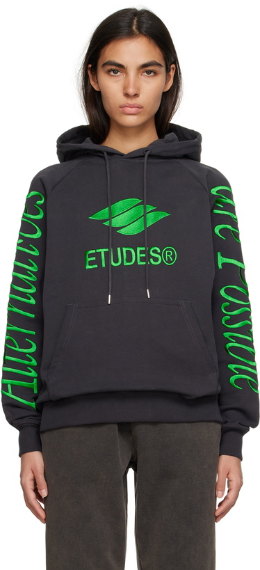 Photo: Études Black Racing Hoodie