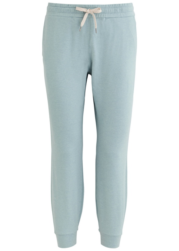 Photo: Vuori Performance Jersey Sweatpants Blue
