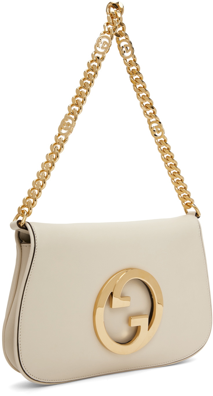 ハンドバッグ Gucci Handbag G.Blondie T.Original G Gucci Blondie medium top handle bag in light blue leather