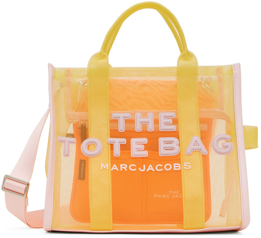 Marc Jacobs The Mesh Medium Tote Bag in Candy Pink