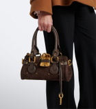 Chloé Paddington Small suede shoulder bag
