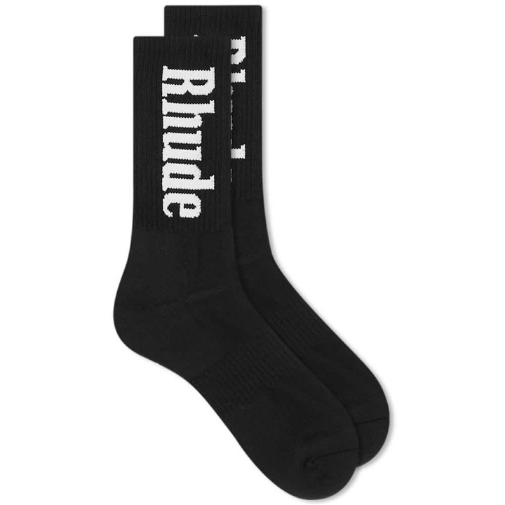 Photo: Rhude Logo Sock
