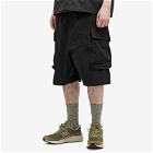 Poliquant Men's High Density Jungle Cargo Shorts in Black