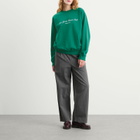 Sporty & Rich Women's NY Tennis Club Crew Sweatshirt in Alpine