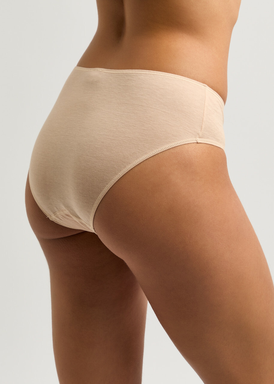 Hanro Ultralight Cotton Briefs Beige