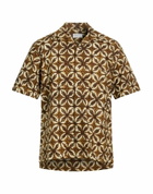 Universal Works Mens Shirt in Brown