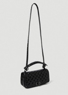 Rockstud Spike Shoulder Bag in Black