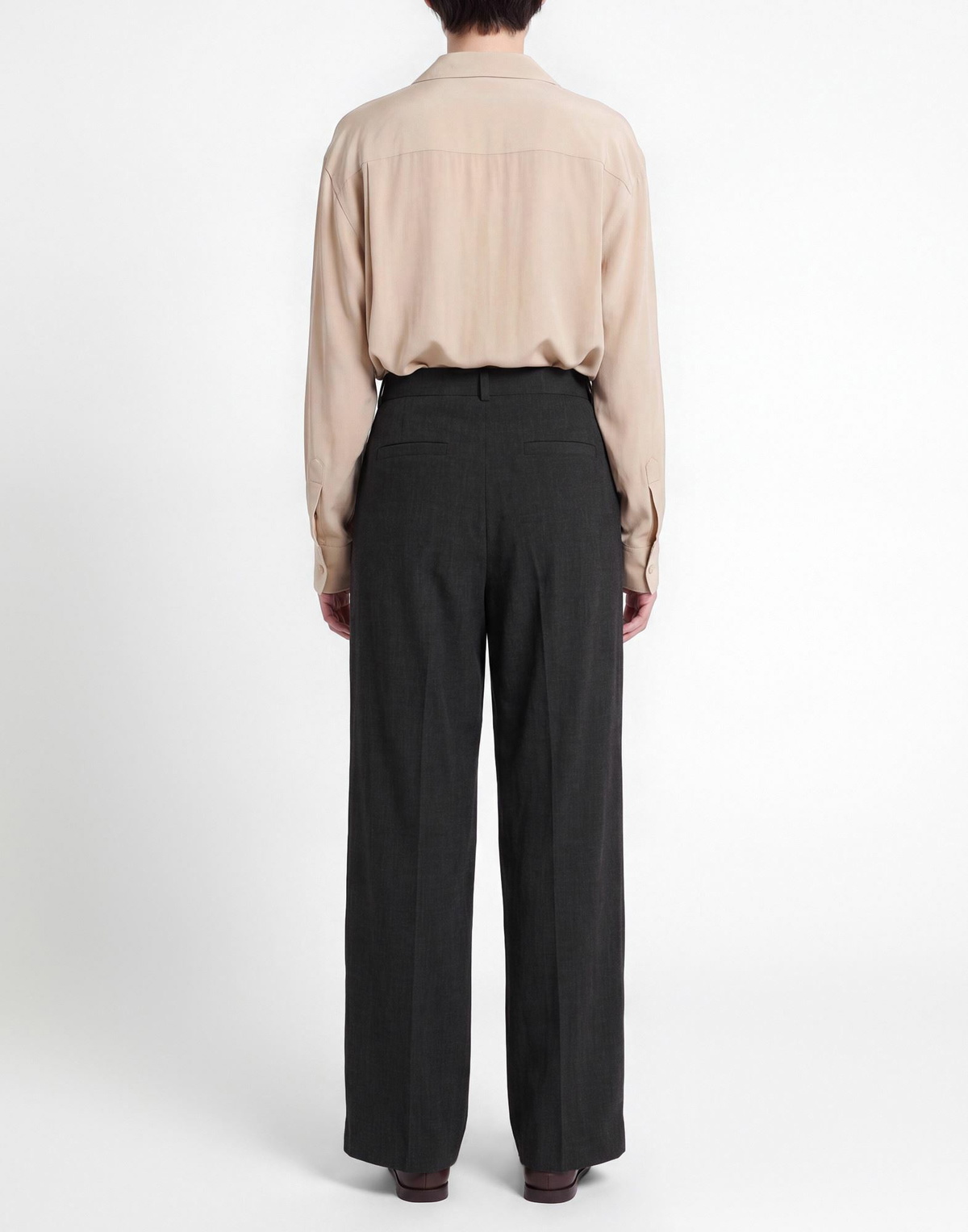 Jijil Womens Pants Charcoal