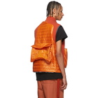 A-Cold-Wall* Orange Asymmetrical 3D Pocket Puffer Vest