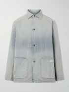 KAPITAL - Liberty Striped Denim Overshirt - Blue