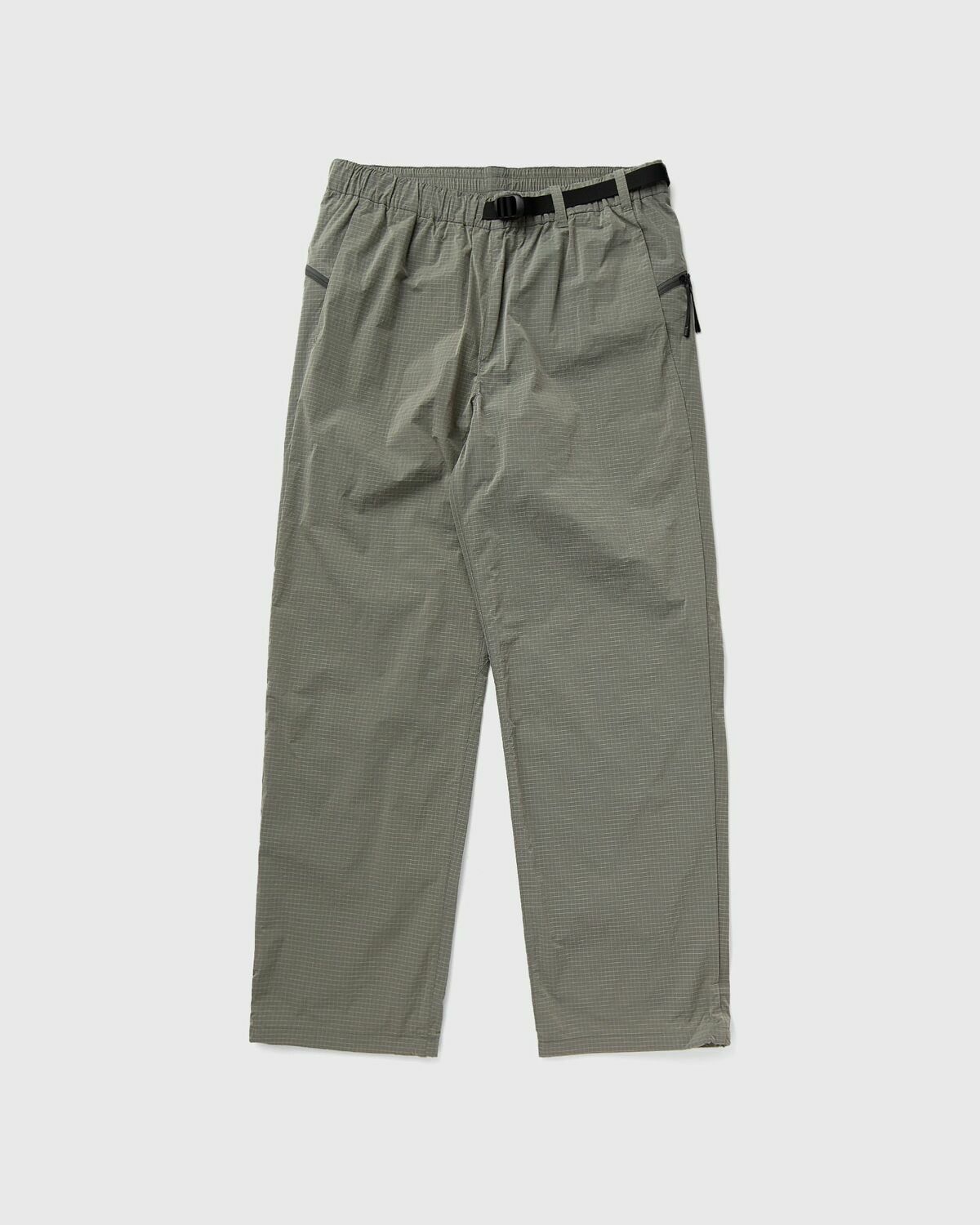 Goldwin Dope Dyed Rip-stop Pants Green Mens Casual Pant