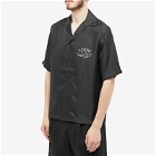 AMIRI Men's Amir Arts District Silk Vactaion Shirt in Black