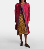 Dries Van Noten Leather lace-up flats