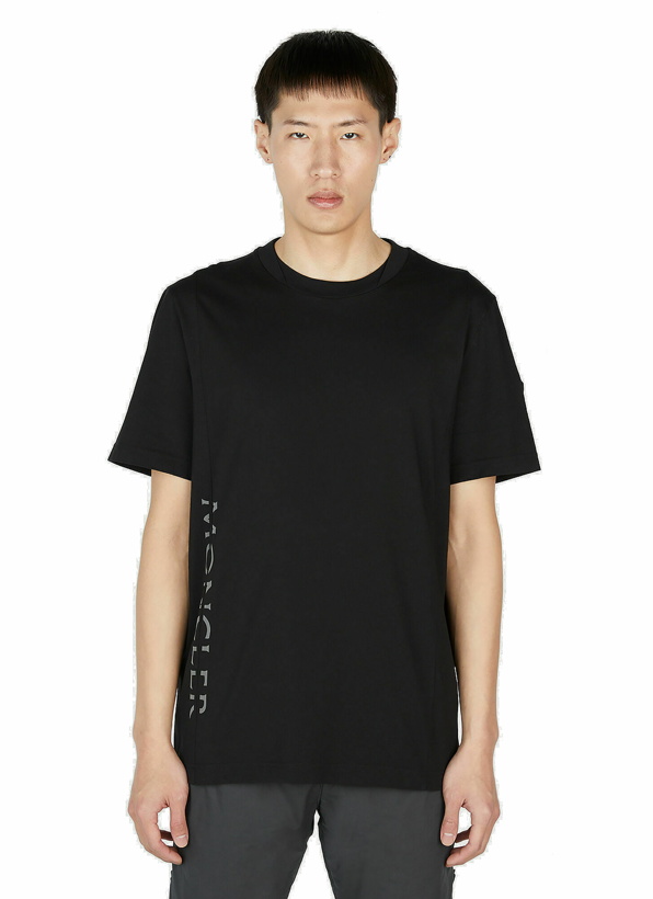 Photo: Moncler - Logo Print T-Shirt in Black