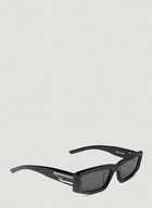 Silver Clouds 01 Sunglasses in Black