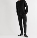SÉFR - Leo Textured-Cotton Shirt - Black