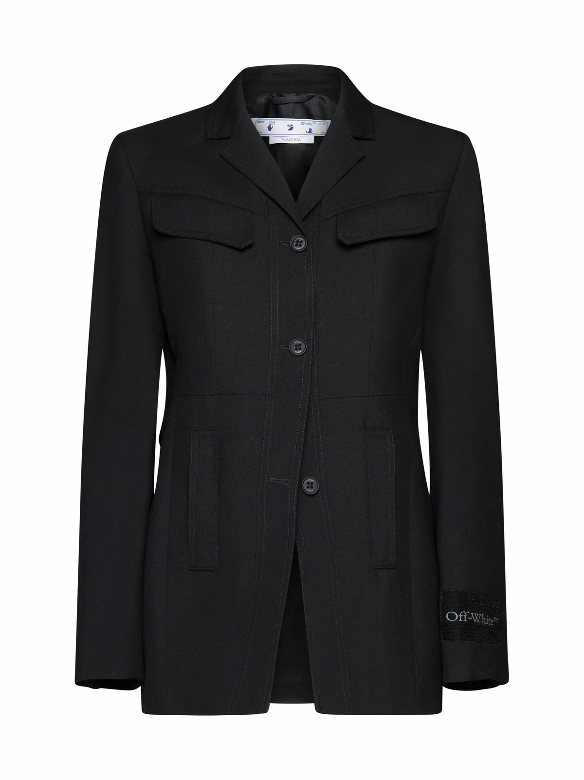 【送料&関税込】Off-White Tech Drill Tomboy Tuxedo Blazer Off-White Tech Drill Tomboy Tuxedo Blazer Off-White