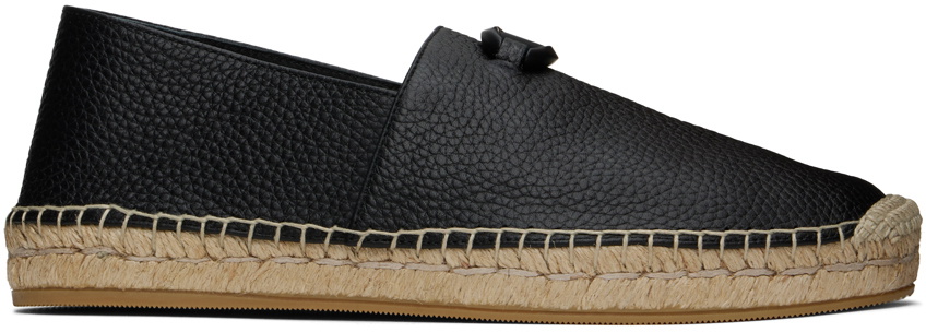 Valentino Garavani Black VLogo Espadrilles