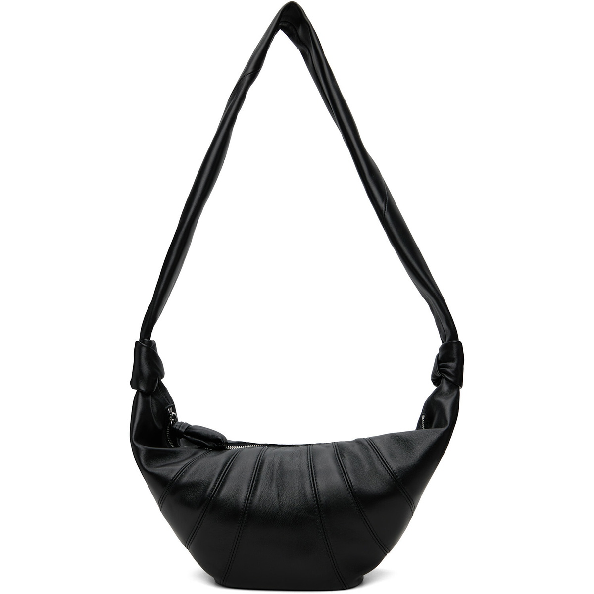 LEMAIRE Black Medium Croissant Bag