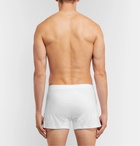 Zimmerli - Sea Island Cotton Boxer Shorts - White