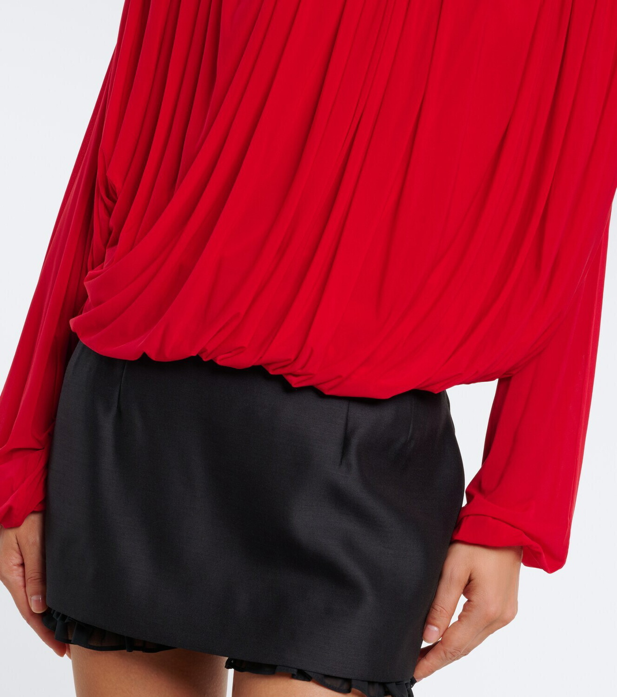 Magda Butrym Gathered top