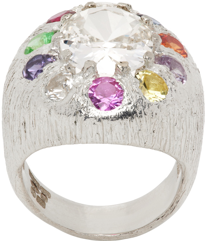 Photo: Bleue Burnham Silver 'The Burnham' Signet Ring