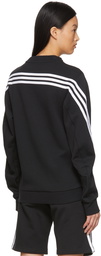 adidas Originals Black Sportswear 3-Stripes Sweatshirt