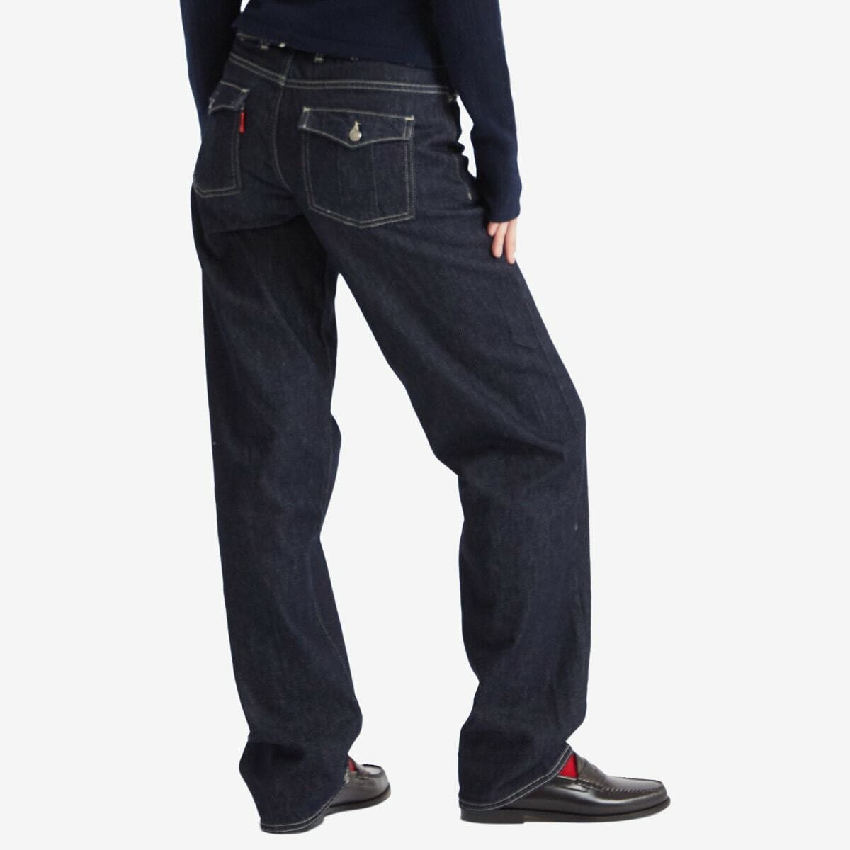Peachy Den Women's Joan Jeans in Dark Rinse