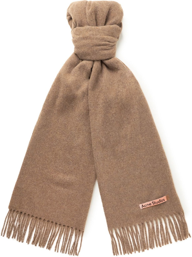 Photo: Acne Studios - Fringed Wool Scarf