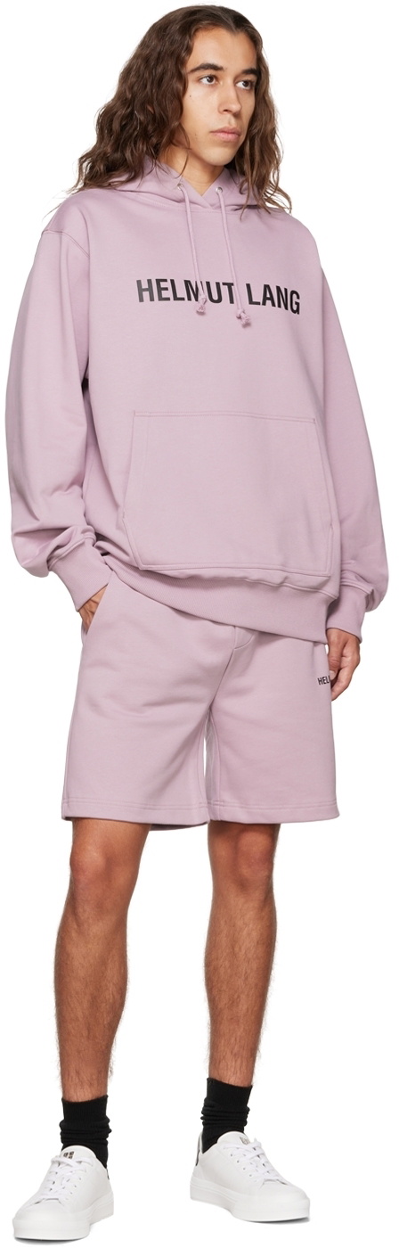 Helmut Lang Purple Core Hoodie