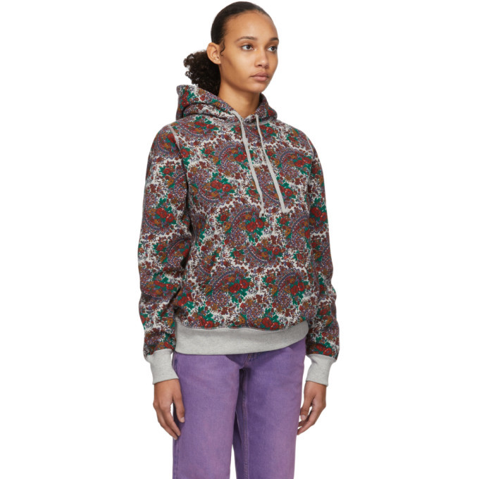 Noah NYC Multicolor Paisley Core Logo Hoodie Noah NYC