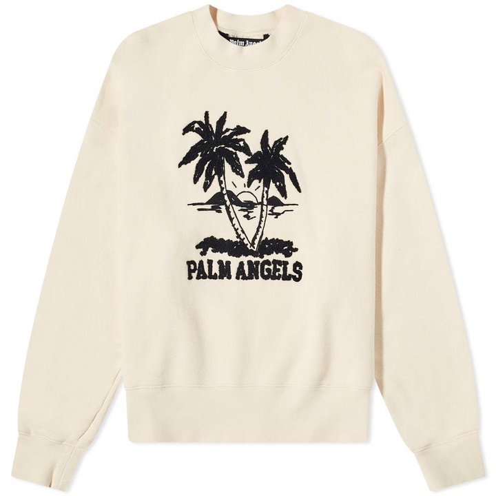 Photo: Palm Angels Sunset Logo Crew Sweat