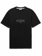 Norse Projects - Johannes Logo-Print Cotton-Jersey T-Shirt - Black