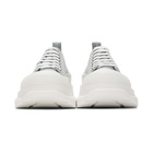 Alexander McQueen SSENSE Exclusive Grey Tread Slick Low Sneakers