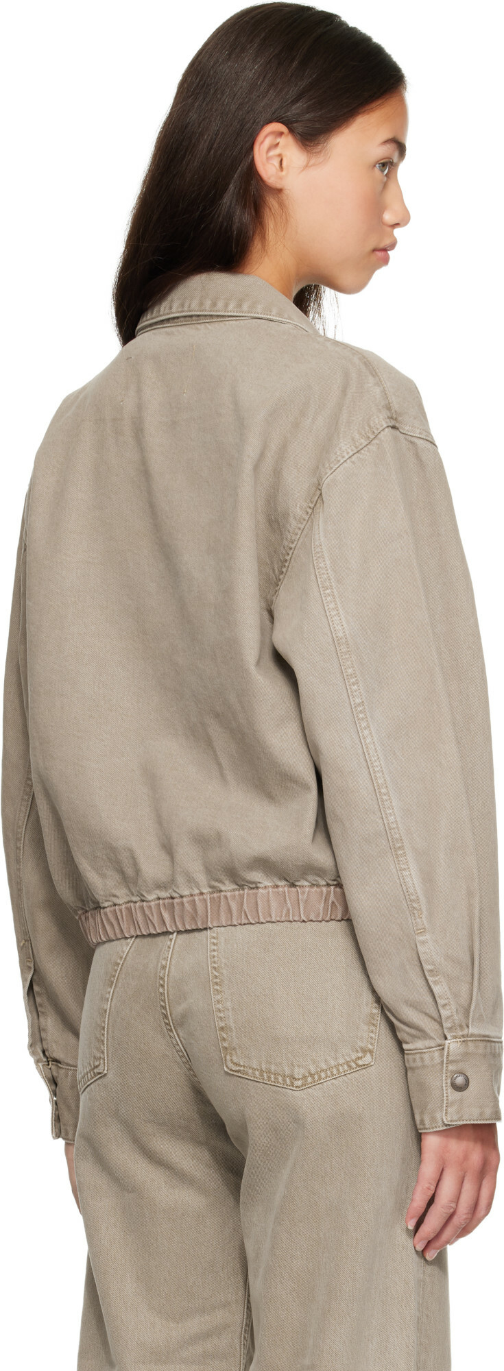 AGOLDE Beige Nile Jacket