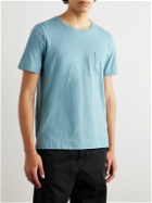 Massimo Alba - Panarea Cotton-Jersey T-Shirt - Blue
