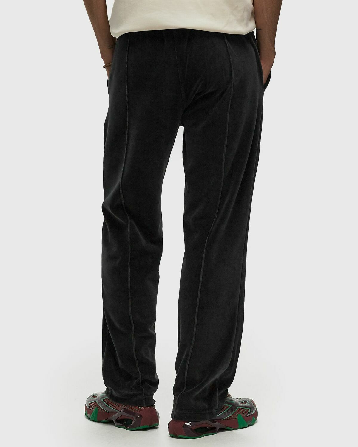 OAS Nearly Black Velour Pants Black Mens Casual Pant OAS