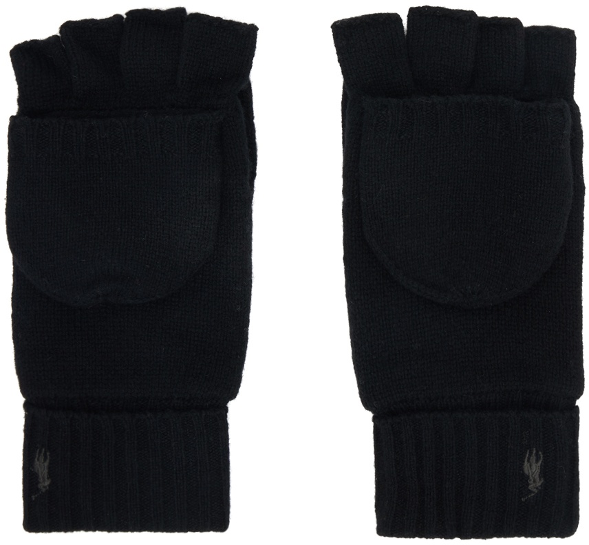Photo: Polo Ralph Lauren Black Convertible Gloves