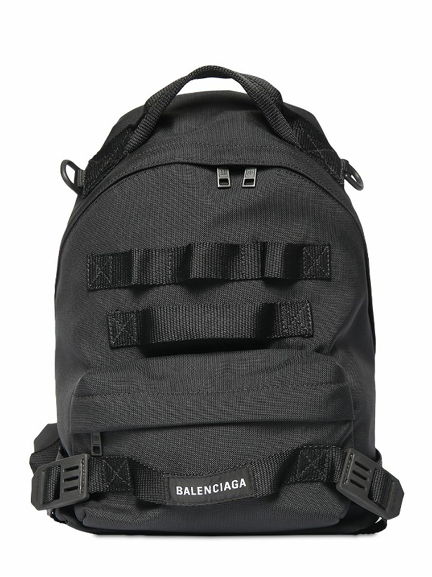 Photo: BALENCIAGA - Army Multicarry Nylon Backpack