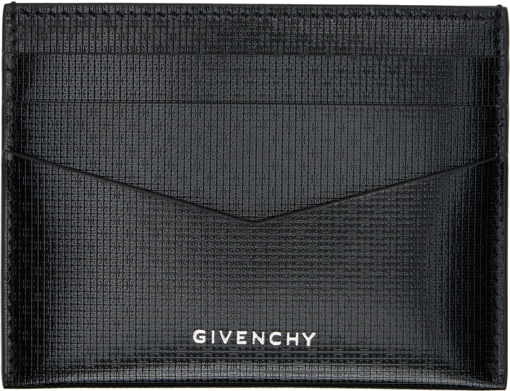 Photo: Givenchy Black Classic 4G Leather Card Holder
