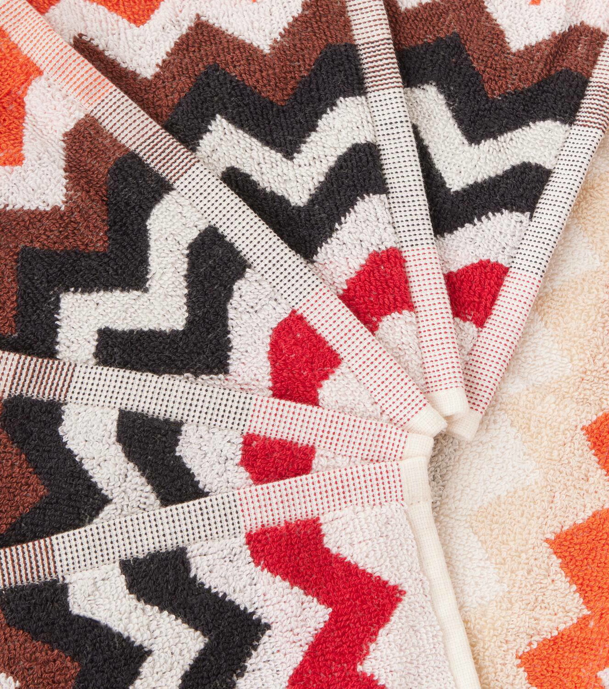 Missoni Zigzag set of 6 cotton face towels