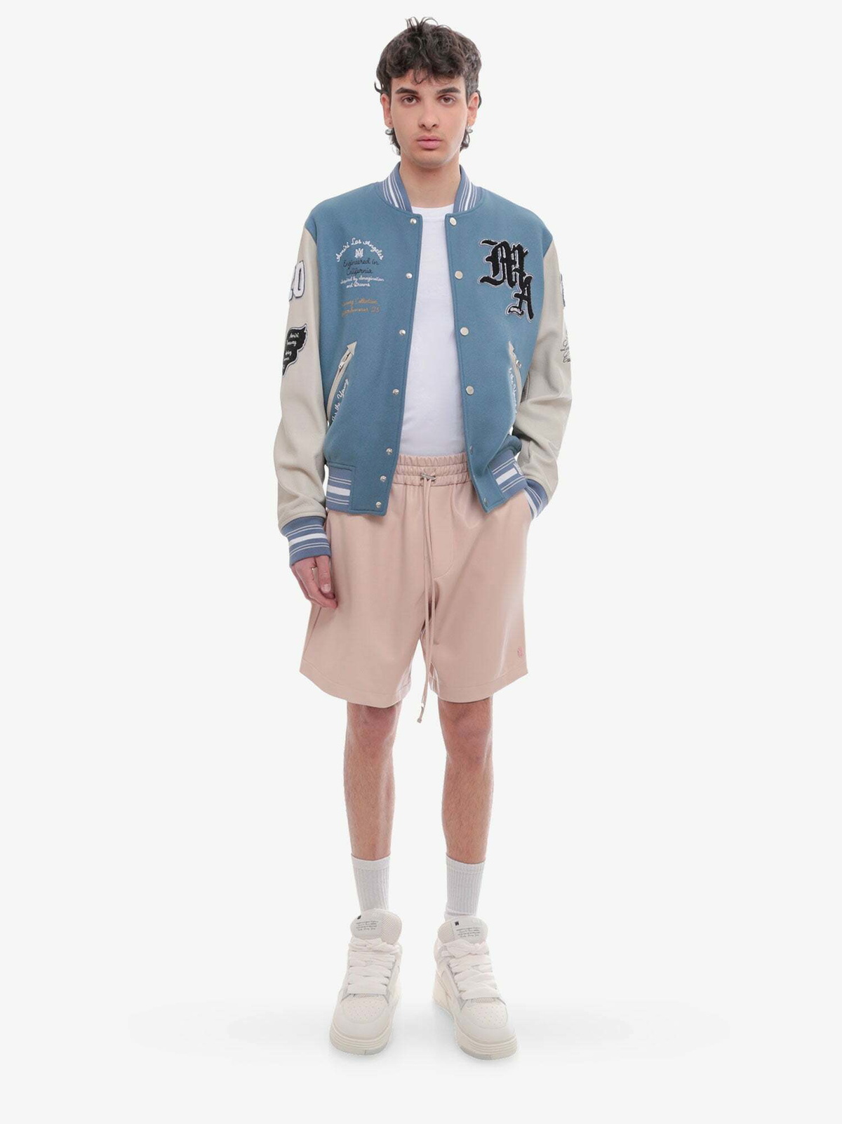 Amiri Bermuda Shorts Pink   Mens