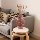 HKliving Gleam Glass Vase - High in Rose 