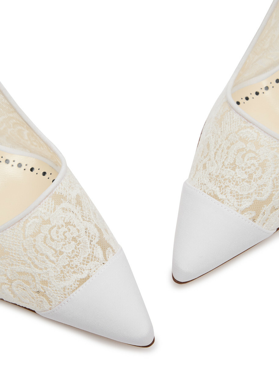 24SS new/Manolo Blahnik ソロラリア90パンプス Pumps White 24SS new/Manolo Blahnik ソロラリア90パンプス Pumps White