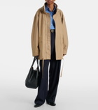 Tod's Coated cotton jacket
