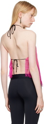 Conner Ives Pink Piano Shawl Camisole