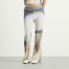 Kijun Women's Sheer Print Flared Pants in Charcoal